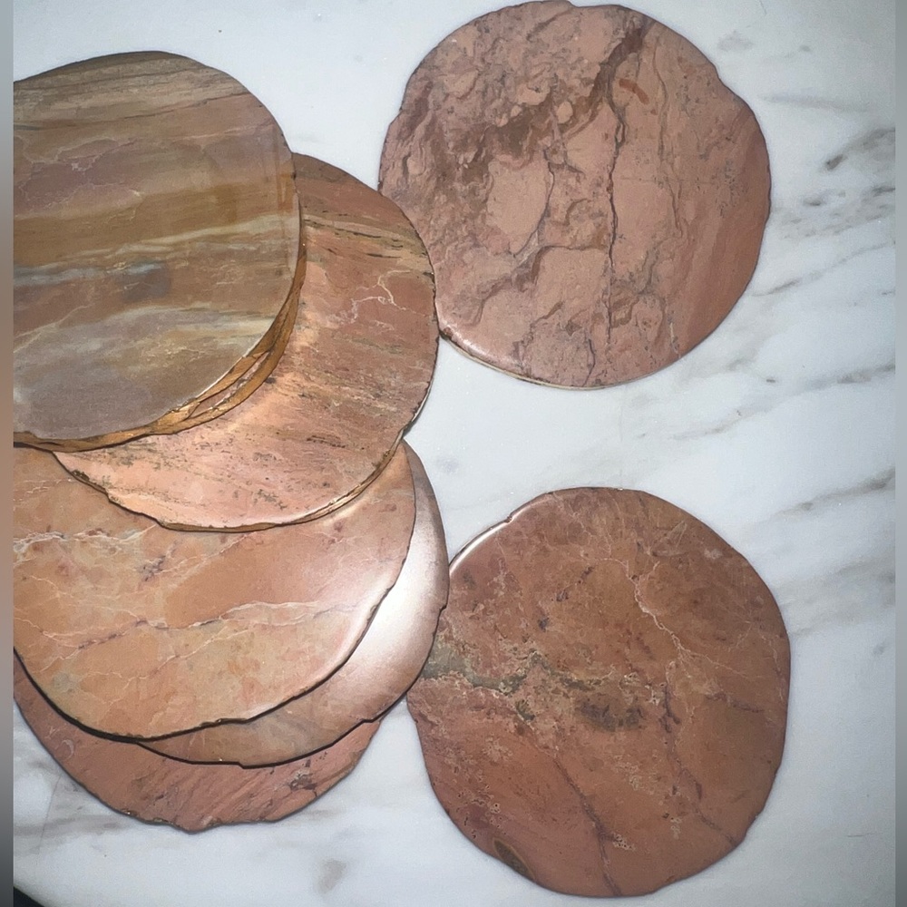 Crate & Barrel Stone Coasters